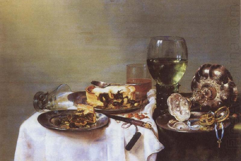 Breakfast Talbe with Blackberry Pie, Willem Claesz Heda